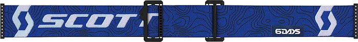 Scott Prospect Six Days Italy Blue/Electric Blue Chrome мотоочки