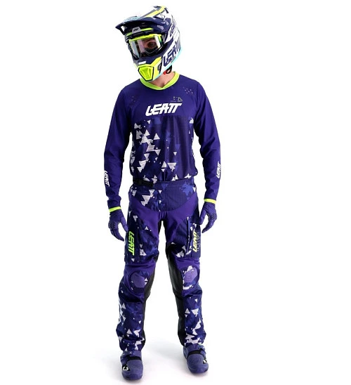 Leatt Moto 5.5 Enduro 2023 Blue мотоштаны