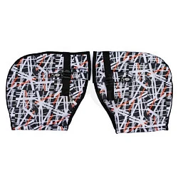 Blind Pigeon Warm Hands муфты на руль, серо-черно-оранжевый