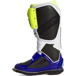 Gaerne SG12 мотоботы кроссовые, бело-желто-синий