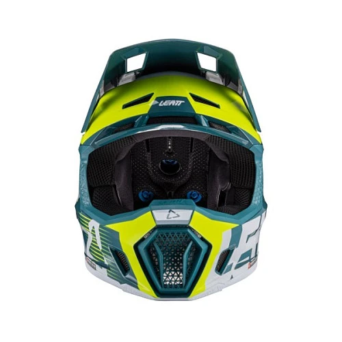 Leatt Kit Moto 7.5 V24 Acid Fuel шлем кроссовый + Velocity 4.5 мотоочки