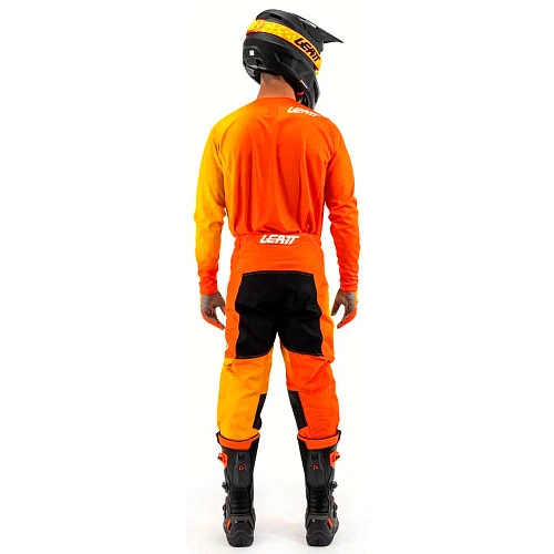 Leatt 3.5 Ride Kit 2025 Flame комплект мотоштаны + джерси