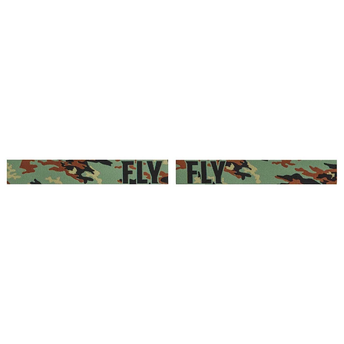 Fly Racing Focus 2022 мотоочки, зелено-черный камуфляж