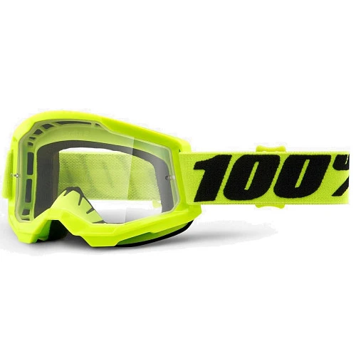 100% Strata 2 Youth Yellow мотоочки подростковые, желтый