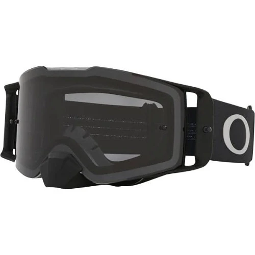 Oakley Front Line MX Tuff Blocks Black мотоочки, прозрачная линза (OO7087-60)