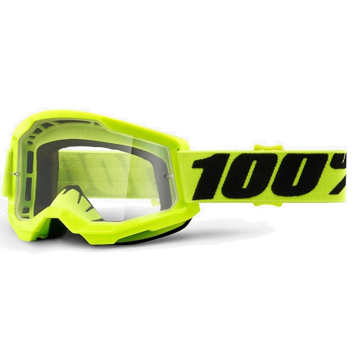 100% Strata 2 Youth Yellow мотоочки подростковые, желтый