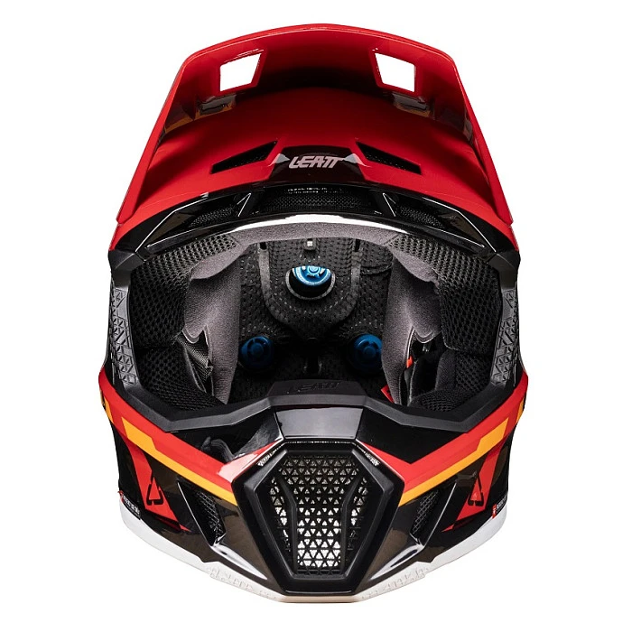 Leatt Kit Moto 7.5 V26 Red шлем кроссовый + Velocity 4.5 мотоочки, красный