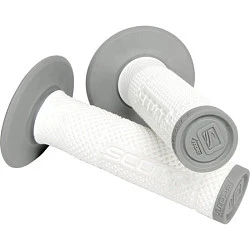 Scott Grips SX II Kit двойные грипсы на руль, бело-серый