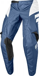 Shift White Muse Blue мотоштаны