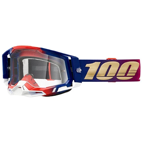 100% Racecraft 2 United / Clear Lens мотоочки
