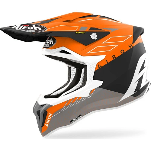 Airoh Strycker Skin Orange Matt шлем внедорожный, оранжевый матовый
