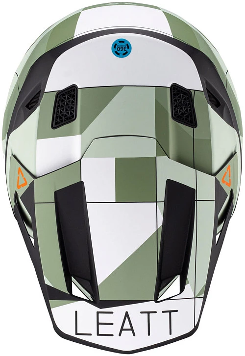 Leatt Kit Moto 7.5 V23 Cactus шлем кроссовый + Velocity 4.5 мотоочки