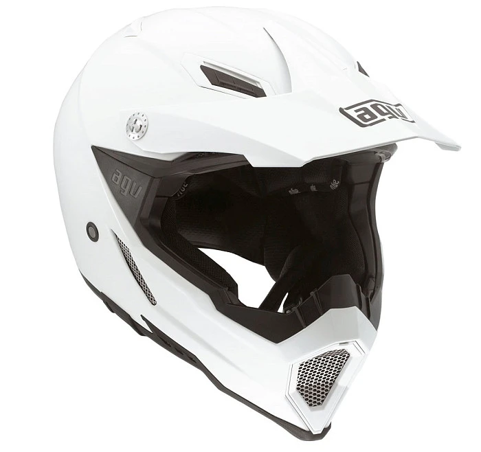 AGV AX-8 Evo Solid шлем кроссовый, белый