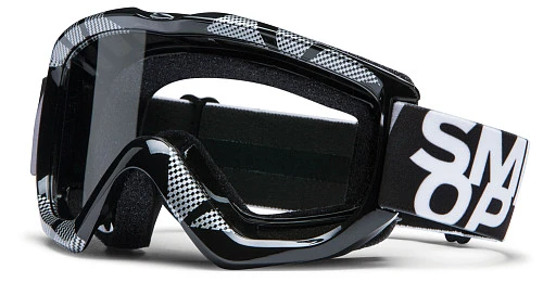 Smith Option OTG мотоочки, черно-серебряный