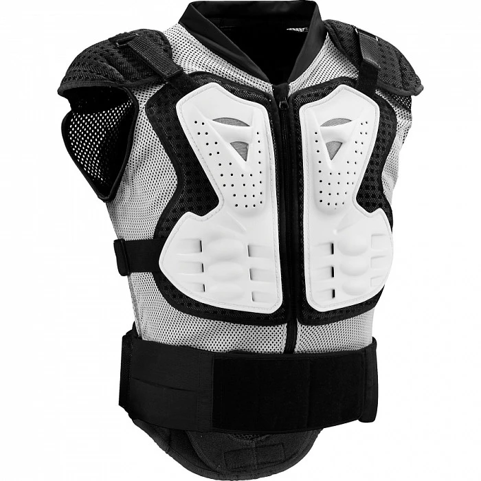 Fox Titan Sport Sleeveless моточерепаха без рукавов, белый