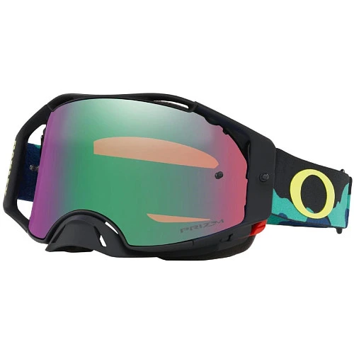 Oakley Airbrake E.Tomac Camo Army Blues / Prizm MX мотоочки зеленая линза (OO7046-83)