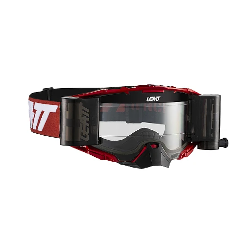 Leatt Velocity 6.5 Roll-Off Red White / Clear мотоочки, двойная линза