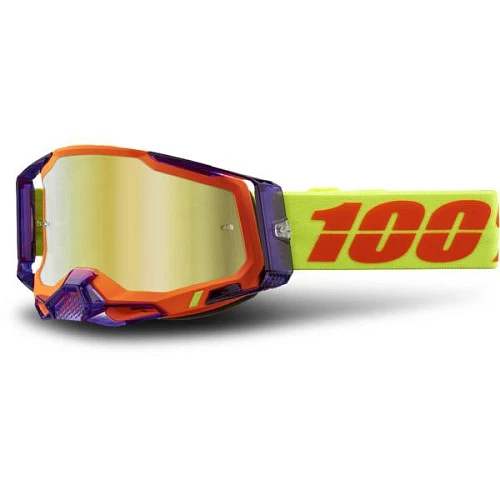 100% Racecraft 2 Panam / Mirror Gold Lens мотоочки
