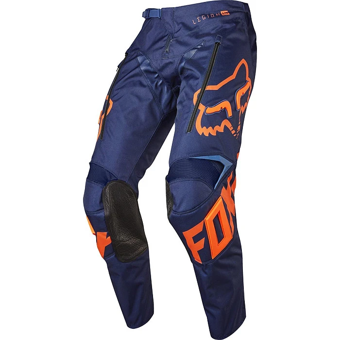 Fox Racing Legion Offroad LT мотоштаны, сине-оранжевый