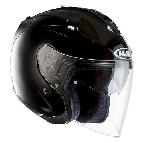 HJC FG-JET Metal Black шлем открытый