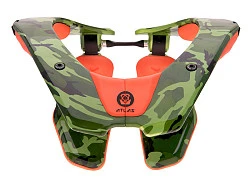 Atlas Prodigy 2018 защита шеи подростковая, зеленый камуфляж (74-84 см)