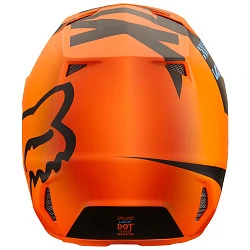 Fox Racing V1 Mastar 2018 Youth шлем подростковый, оранжево-черный