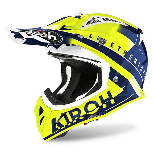 Airoh Aviator Ace Amaze Blue шлем внедорожный, синий