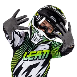 Leatt 3.5 Ride Kit Junior 2026 Storm Teal комплект подростковый, мотоштаны + джерси