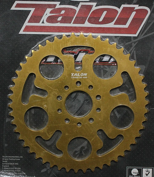 Talon TR456-50-420 KTM звезда задняя, золотой