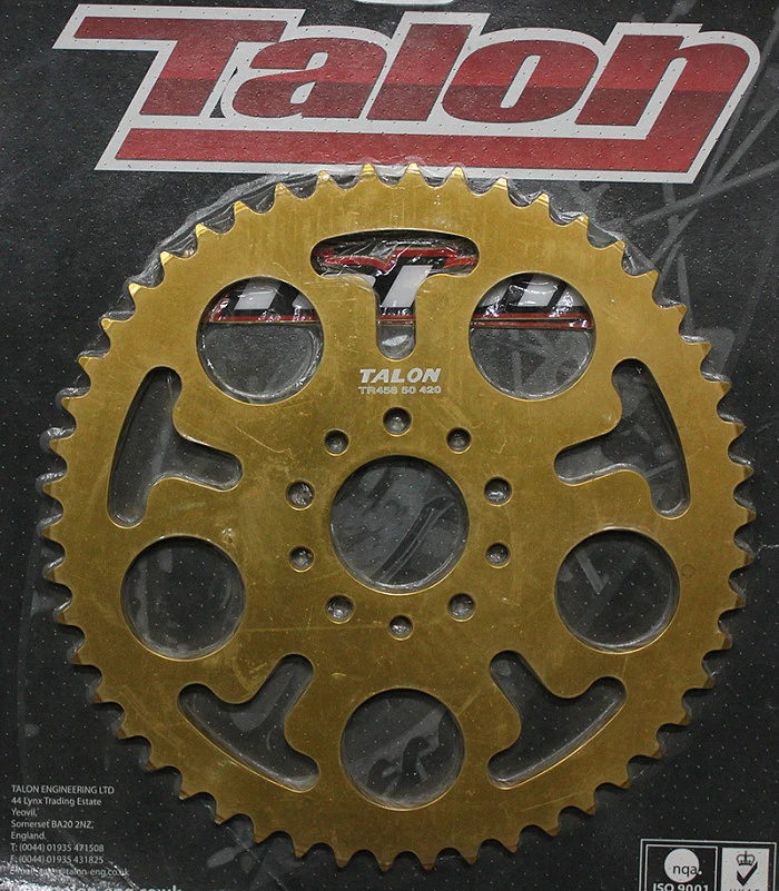 Talon TR456-50-420 KTM звезда задняя, золотой
