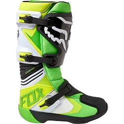 Fox Comp 2022 мотоботы, зелено-желтый