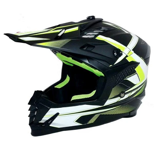 Ataki SC-16 Rift шлем кроссовый, желто-черный