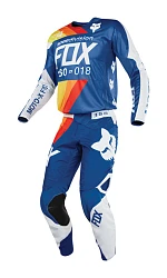 Fox Racing 360 Draftr 2018 комплект, бело-синий