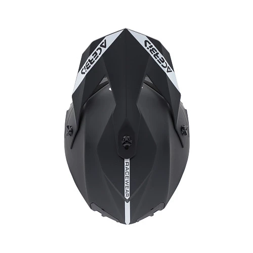 Acerbis Linear 22-06 Metallic Black шлем внедорожный, черный
