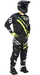 Fly Racing Evolution 2.0 2018 комплект, черно-желтый