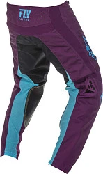 Fly Racing Kinetic Shield мотоштаны, фиолетово-синий