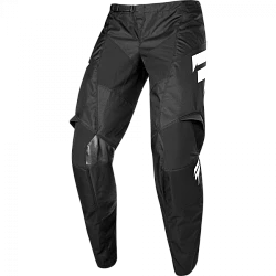 Shift White York Youth Black мотоштаны подростковые