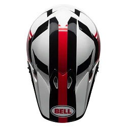 Bell MX-9 Mips Marauder шлем кроссовый, бело-черно-красный