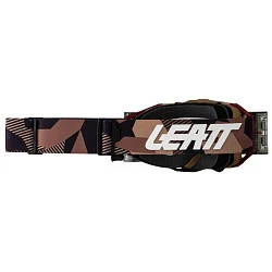 Leatt Velocity 6.5 Roll-Off RubyStone / Clear 83%, мотоочки двойная линза