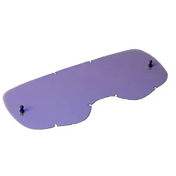 Fox Airspace/Main II Chrome Lexan Lens Blue линза