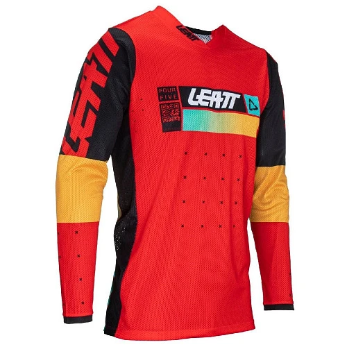 Leatt Moto 4.5 Lite 2024 Red джерси, красный