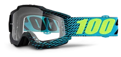 100% Accuri R-Core Clear Lens мотоочки, голубой