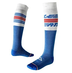 Leatt Moto Stripes Blue мотоноски, голубой