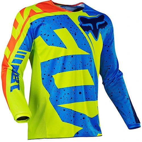 Fox Racing 180 Nirv Youth джерси подростковая, желто-синий