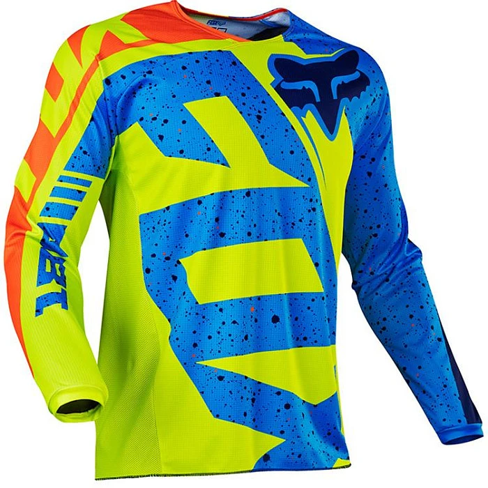 Fox Racing 180 Nirv Youth джерси подростковая, желто-синий