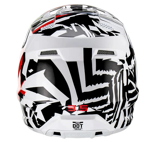 Leatt Moto 3.5 Junior Zebra шлем подростковый