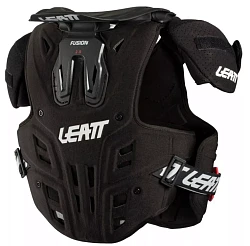 Leatt Fusion Vest Junior 2.0 Защита шеи и тела подростковая, черный