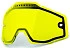 100% Racecraft/Accuri/Strata Vented Dual Yellow линза двойная, желтый