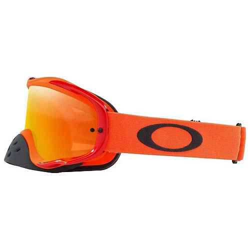 Oakley Crowbar Solid мотоочки, красно-оранжевый, оранжевая линза (OO7025-68)