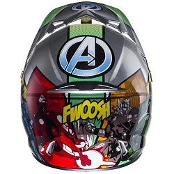 HJC CLXYII Avengers MC21 шлем кроссовый детский, черно-зелено-сине-красный